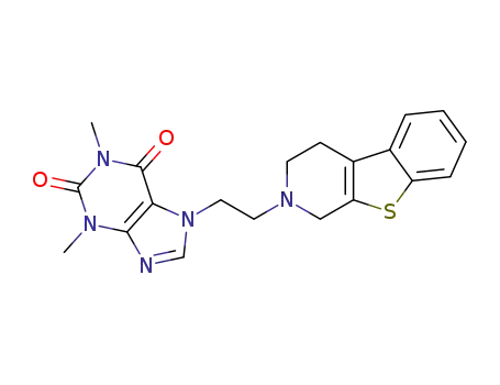 7-[2-(3,4-dihydrobenzothieno[2,3-c]pyridin-2(1H)-yl)ethyl]-1,3-dimethyl-1H-purine-2,6(3H,7H)-dione