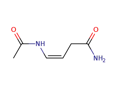 1-acetamido-3-carbamoylpropene