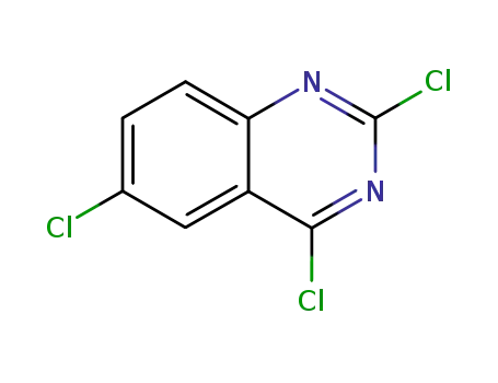 Molecular Structure of 20028-68-6 (2,4,6-TRICHLOROQUINAZOLINE)