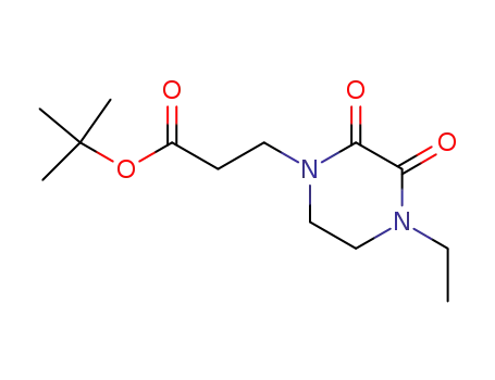 3-(4-ethyl-2,3-dioxo-piperazin-1-yl)propionic acid tert-butyl ester
