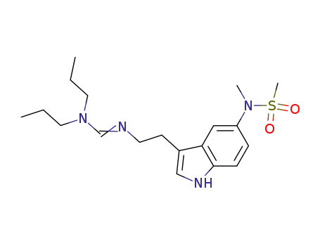 3-[2-(N,N-dipropylaminomethyleneamino)ethyl]-1H-indole-5-yl-N-methyl methane sulphonamide