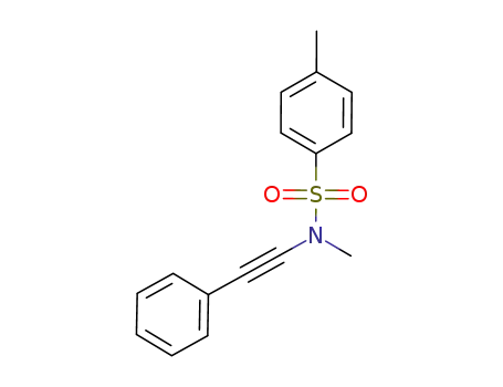 N,4-dimethyl-N-(phenylethynyl)benzenesulfonamide