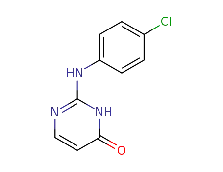 2-<(4-chlorophenyl)amino>pyrimidin-4(3H)-one