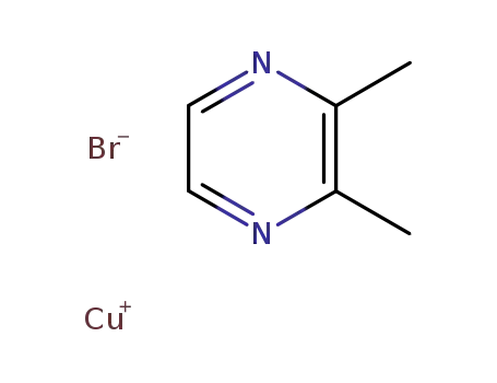 poly[μ2-bromo-μ2-2,3-dimethylpyrazine-N,N'-copper(I)]
