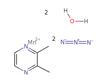 [Mn(N3)2(H2O)2](n)(2,3-dimethylpyrazine)(n)