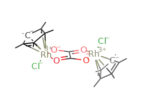 [(η5-pentamethylcyclopentadienyl)2Rh2(μ-oxalato-κO)Cl2]
