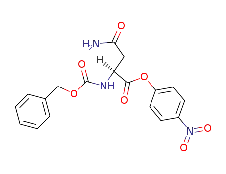 Molecular Structure of 3256-57-3 (Z-ASN-ONP)