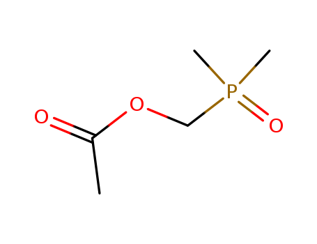 Methanol, (dimethylphosphinyl)-, acetate