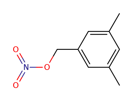 Molecular Structure of 15285-43-5 (3,5-dimethylbenzyl nitrate)