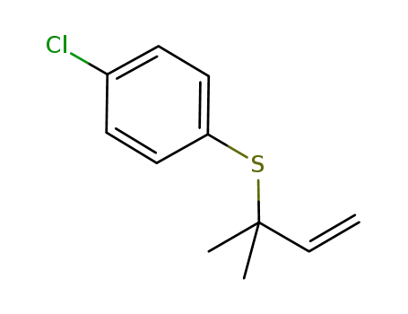 (S)-(α,α-dimethylallyl)-p-chlorothiophenol