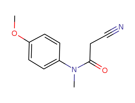 2-cyano-N-(4-methoxyphenyl)-N-methylacetamide