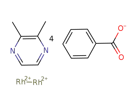 [Rh2(benzoato)4(2,3-dimethylpyrazine)](n)