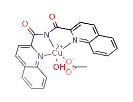 [Cu(bis(2-quinolylcarbonyl)diimide)(H2O)(OAc)]