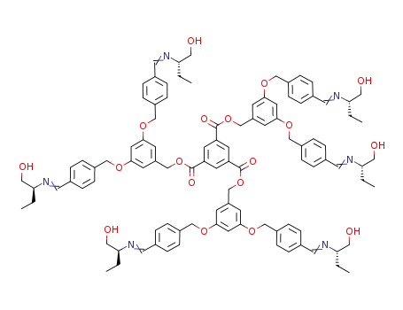 1,3,5-tris(3,5-bis{4-[1-(S)-hydroxymethylpropylimino]benzyloxy}benzyloxycarbonyl)benzene