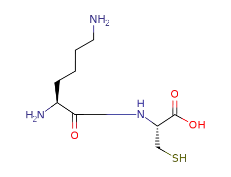 Molecular Structure of 106325-92-2 (L-Cysteine, L-lysyl-)