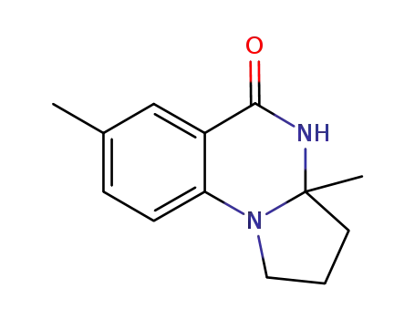 3a,7-dimethyl-2,3,3a,4-tetrahydropyrrolo[1,2-a]quinazolin-5(1H)-one