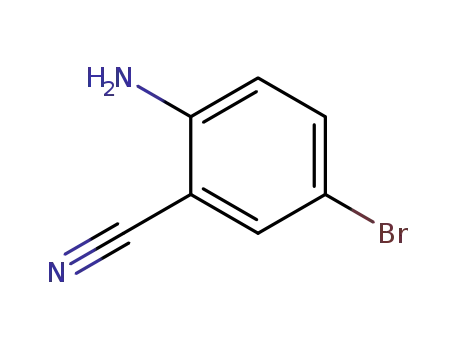 Molecular Structure of 39263-32-6 (2-AMINO-5-BROMOBENZONITRILE)