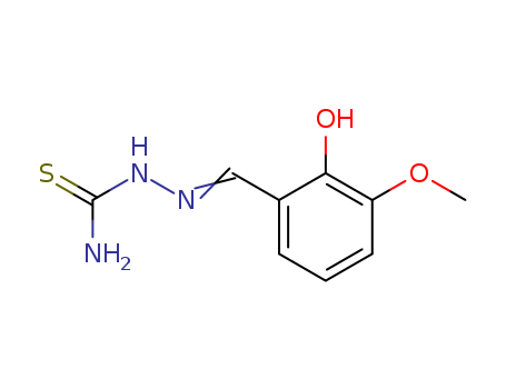 Hydrazinecarbothioamide, 2-[(2-hydroxy-3-methoxyphenyl)methylene]-