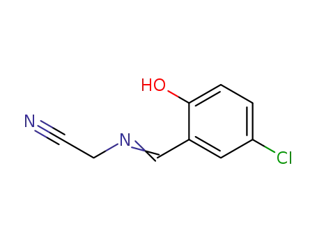 (2-hydroxy-5-chlorobenzylideneamino)acetonitrile