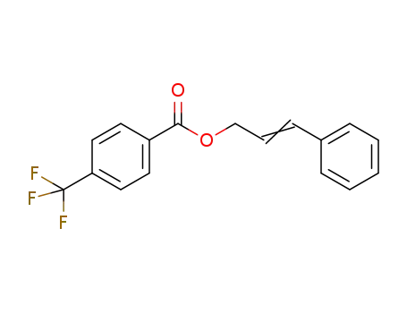 4-trifluoromethylbenzoic acid 3-phenylallyl ester
