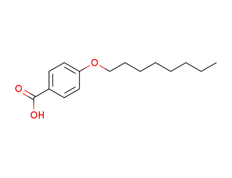 Molecular Structure of 2493-84-7 (4-N-OCTYLOXYBENZOIC ACID)