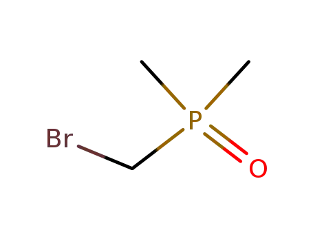 Molecular Structure of 37016-57-2 (Phosphine oxide, (bromomethyl)dimethyl-)