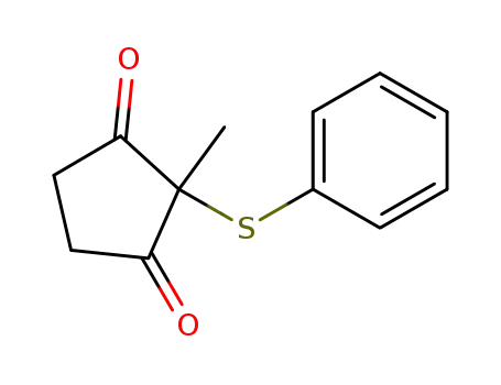 2-Methyl-2-(phenylsulfanyl)cyclopentane-1,3-dione
