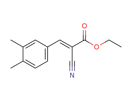 ethyl (E)-2-cyano-3-(3,4-dimethylphenyl)-2-propenoate