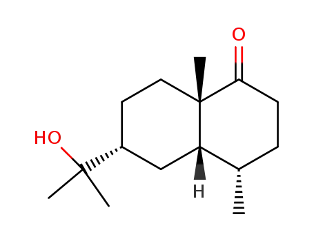 4β-10α-Dimethyl-11-hydroxy-eudesman-1-on