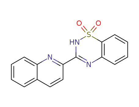 3-(quinolin-2-yl)-2H-benzo[e][1,2,4]thiadiazine-1,1-dioxide