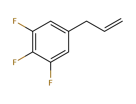 Molecular Structure of 213327-80-1 (3-(3,4,5-TRIFLUOROPHENYL)-1-PROPENE)