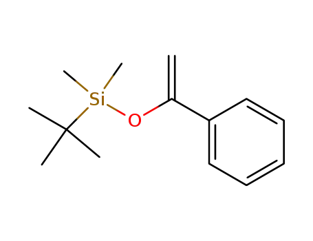 Molecular Structure of 66324-10-5 (Silane, (1,1-dimethylethyl)dimethyl[(1-phenylethenyl)oxy]-)