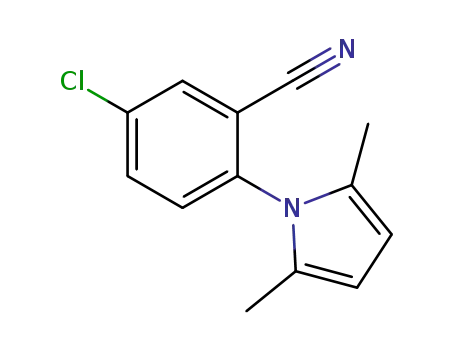 5-chloro-2-(2,5-dimethyl-1H-pyrrol-1-yl)benzonitrile
