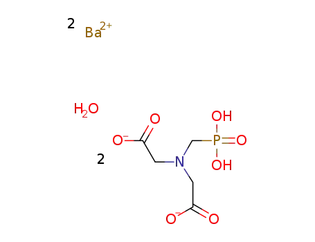 [(barium)2(N-(phosphonomethyl)iminodiacetic acid(-2H))2(H2O)]