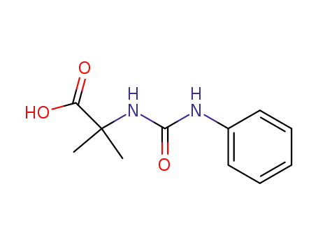 2-methyl-2-(3-phenylureido)propanoic acid