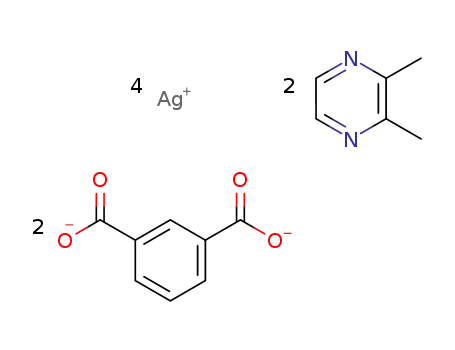 [Ag4(2,3-dimethylpyrazine)2(m-phthalate)2]n