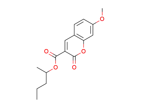 pentan-2-yl 7-methoxy-2-oxo-2H-chromene-3-carboxylate