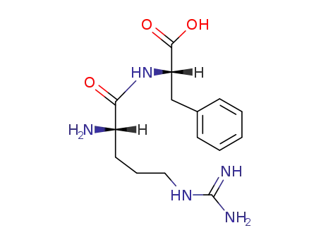 Molecular Structure of 2047-13-4 (H-ARG-PHE-OH ACETATE SALT)