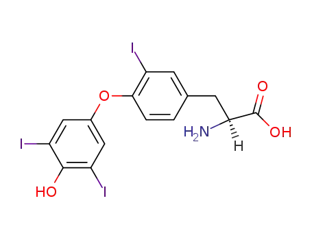 L-Tyrosine,O-(4-hydroxy-3,5-diiodophenyl)-3-iodo-
