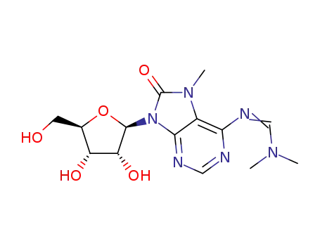 6-N-(dimethylformamidine)-N7-methyl-8-oxoadenosine