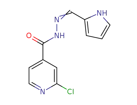 N'-((1H-pyrrol-2-yl)methylene)-2-chloroisonicotinohydrazide