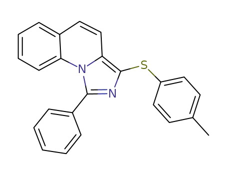 1-phenyl-3-(p-tolylthio)imidazo[1,5-a]quinoline