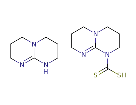 2,3,4,6,7,8-hexahydro-1H-pyrimido[1,2-a]pyrimidin-9-ium 2,3,4,6,7,8-hexahydro-1H-pyrimido[1,2-a]pyrimidine-1-carbodithioate