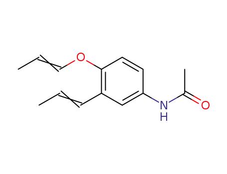 N-(3-(prop-1-en-1-yl)-4-(prop-1-en-1-yloxy)phenyl)acetamide
