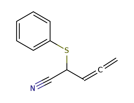 2-(phenylthio)-4λ5-penta-3,4-dienenitrile