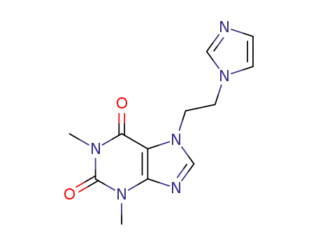 7-(2-imidazol-1-yl-ethyl)-1,3-dimethyl-3,7-dihydro-purine-2,6-dione