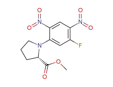 methyl (5-fluoro-2,4-dinitrophenyl)-(S)-prolinate