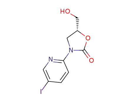 (R)-5-(hydroxymethyl)-3-(5-iodopyridin-2-yl)oxazolidin-2-one