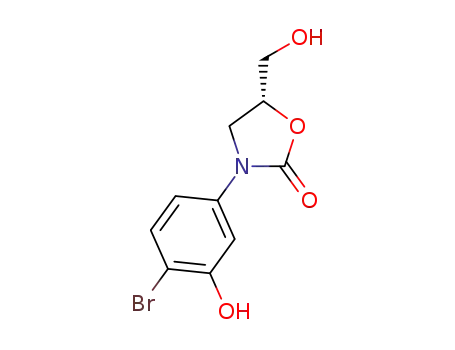 (R)-3-(4-bromo-3-hydroxyphenyl)-5-(hydroxymethyl)oxazolidin-2-one