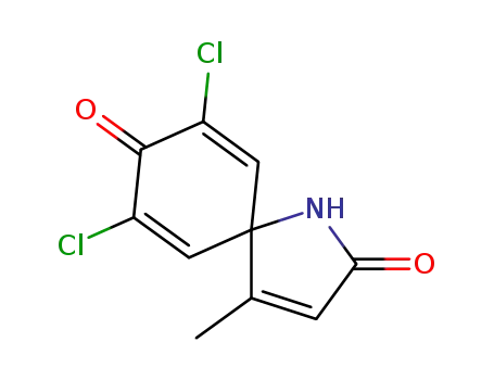 7,9-dichloro-4-methyl-1-azaspiro[4.5]deca-3,6,9-triene-2,8-dione
